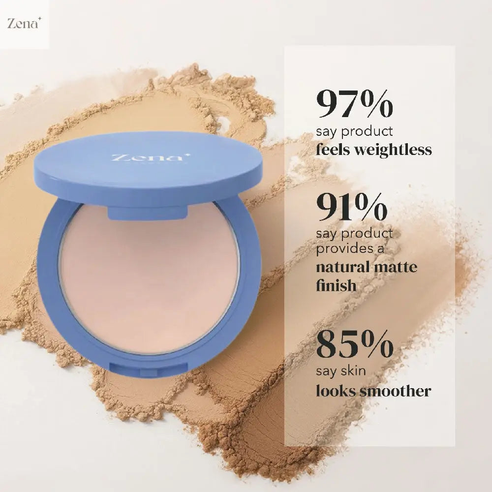 16HR Shine Control Pressed Setting Powder ZenaMakeup