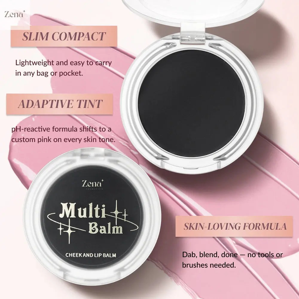 Black Marshmallow Lip & Cheek Balm ZenaMakeup