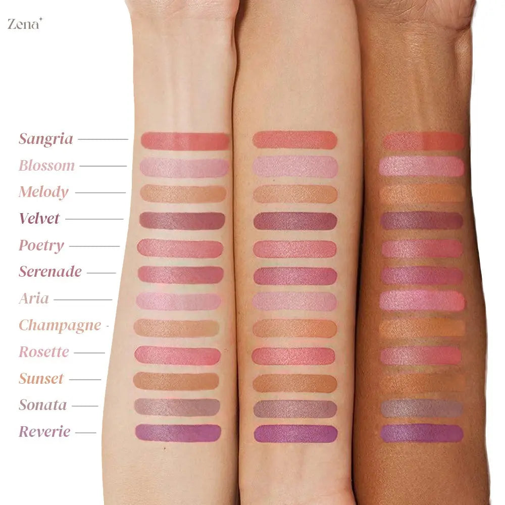 Bloom Up Baked Highlighting Blush ZenaMakeup