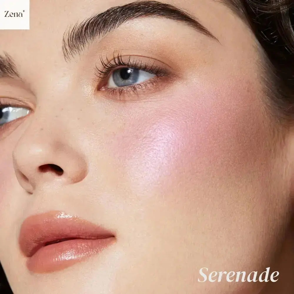 Bloom Up Baked Highlighting Blush ZenaMakeup