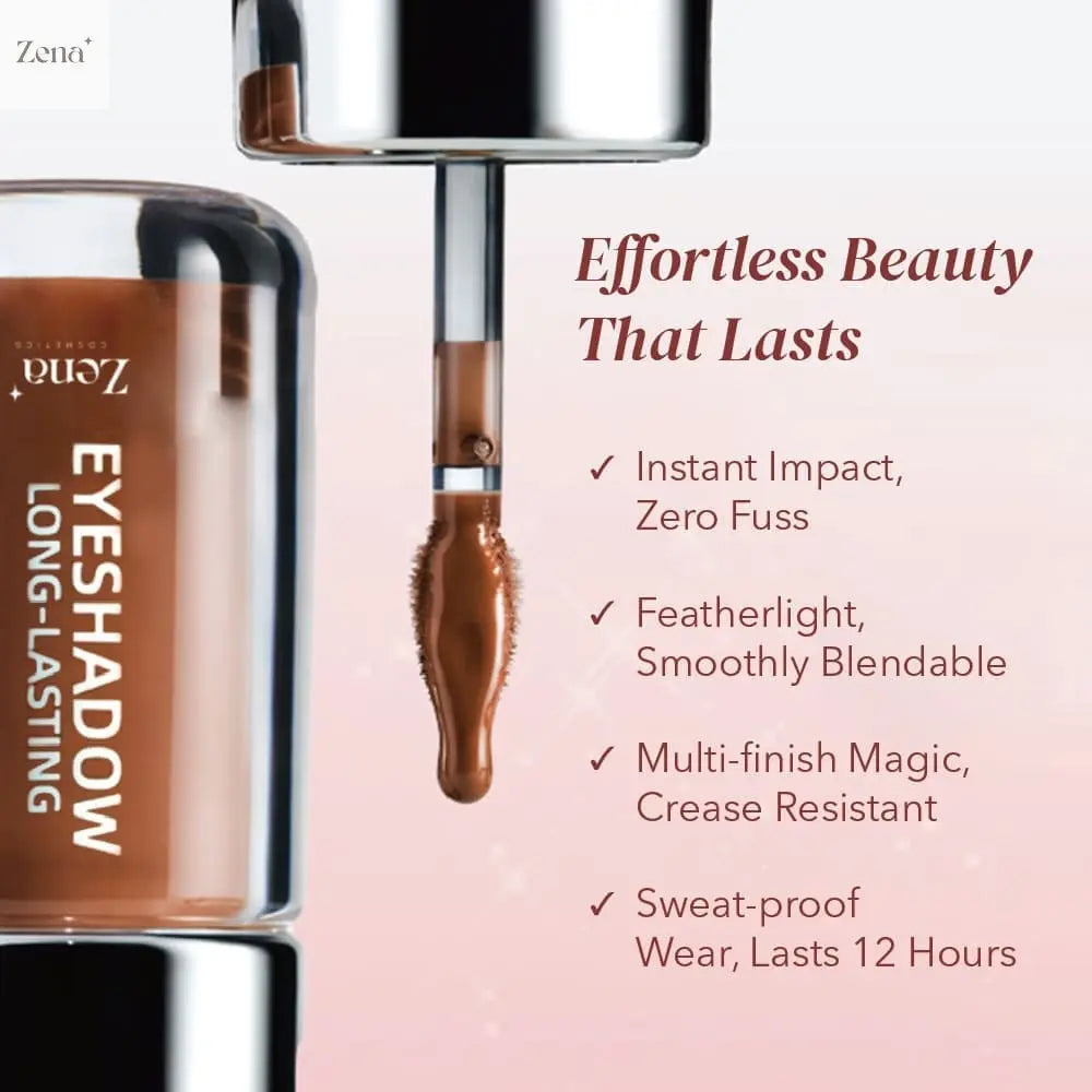 Dazzle On Long-lasting Liquid Eyeshadow ZenaMakeup