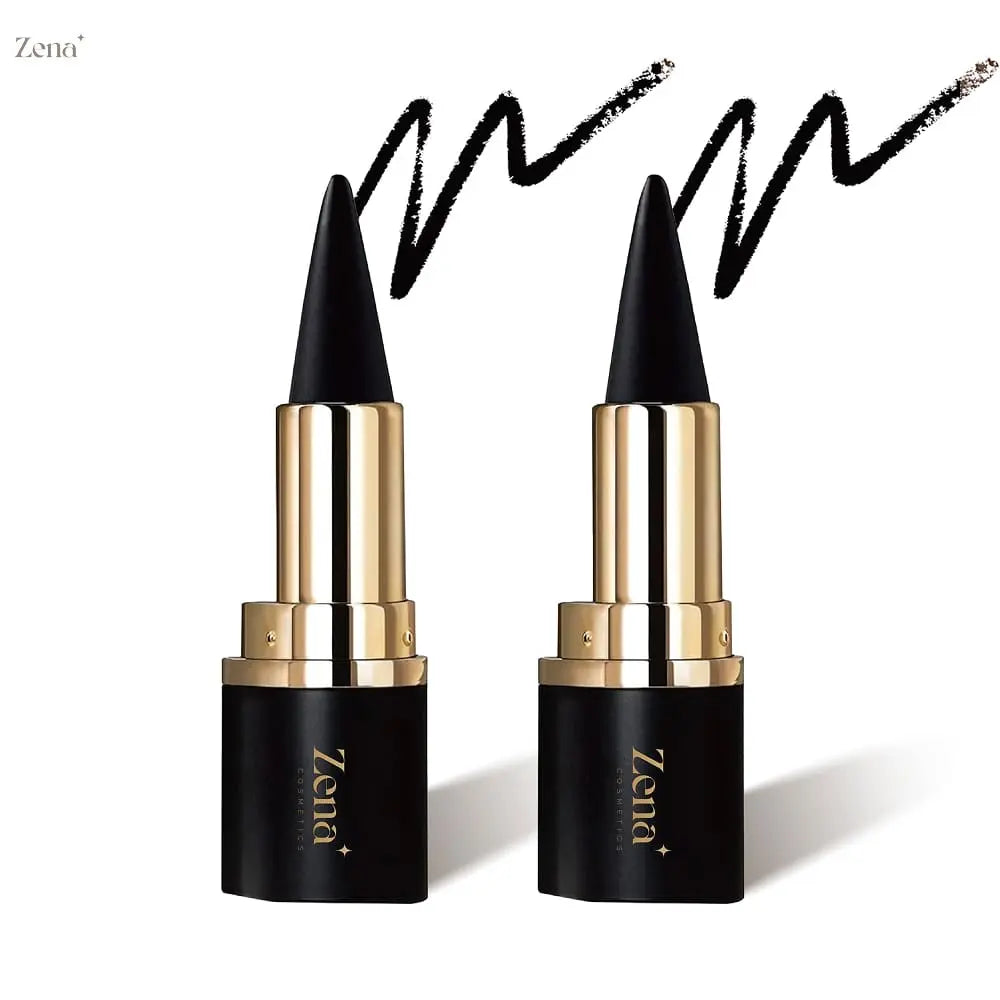 Glided-on Waterproof Kajal Eyeliner Duo ZenaMakeup