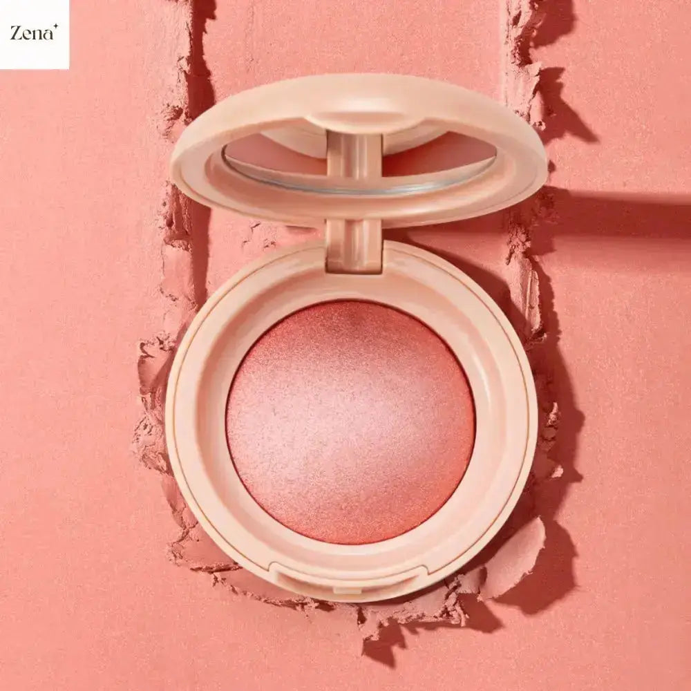 Bloom Up Baked Highlighting Blush ZenaMakeup