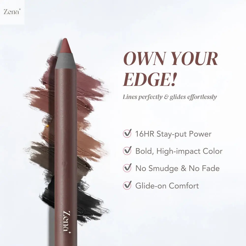 Locked-in Waterproof Kohl Eyeliner ZenaMakeup