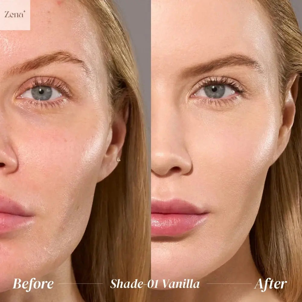 Poreless Face Perfecting Cream Foundation ZenaMakeup