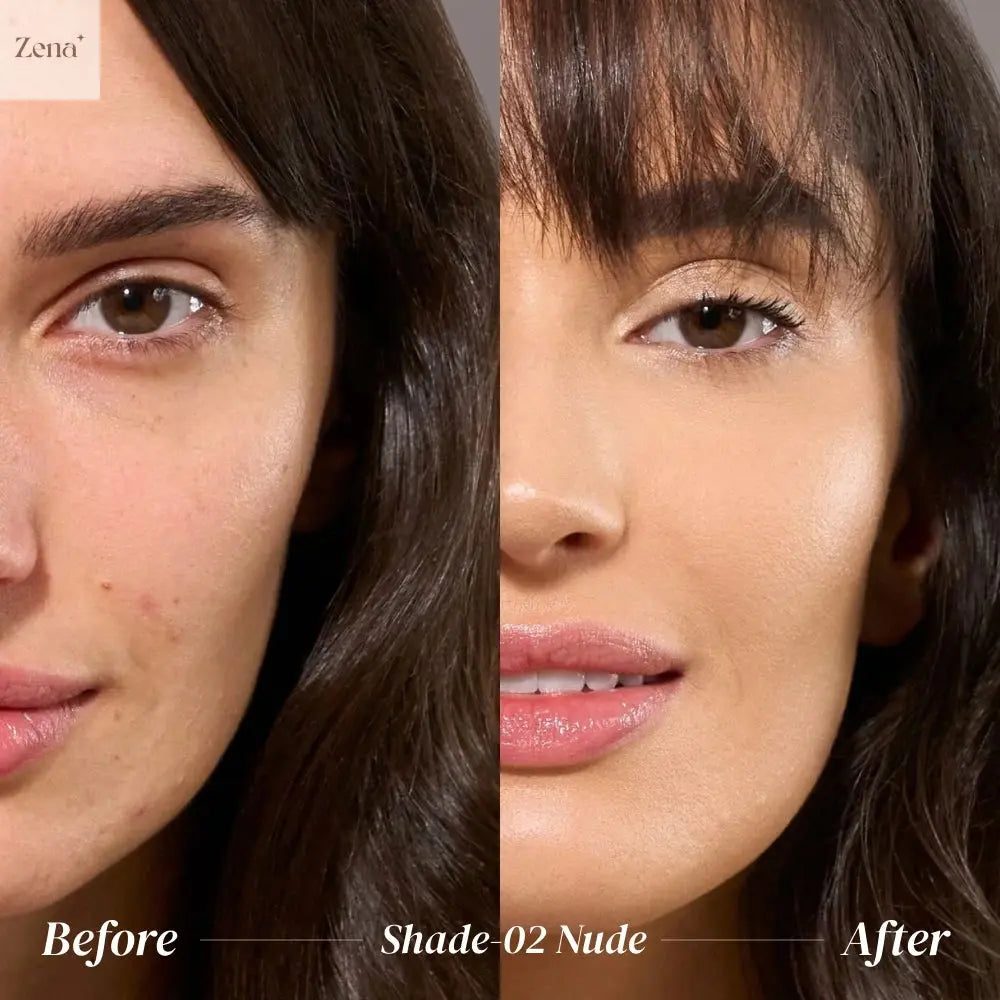 Poreless Face Perfecting Cream Foundation ZenaMakeup