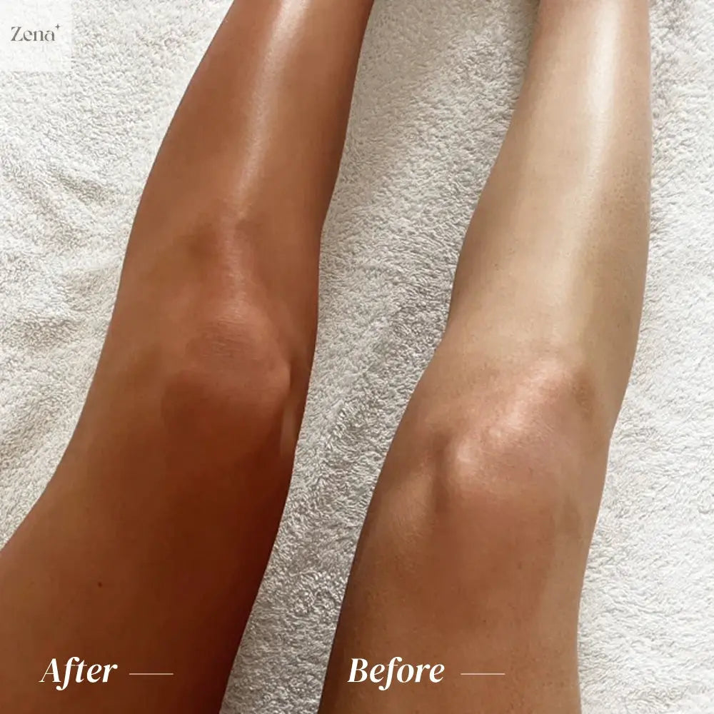 Sun-kissed Glow Tanning Gel-Cream ZenaMakeup