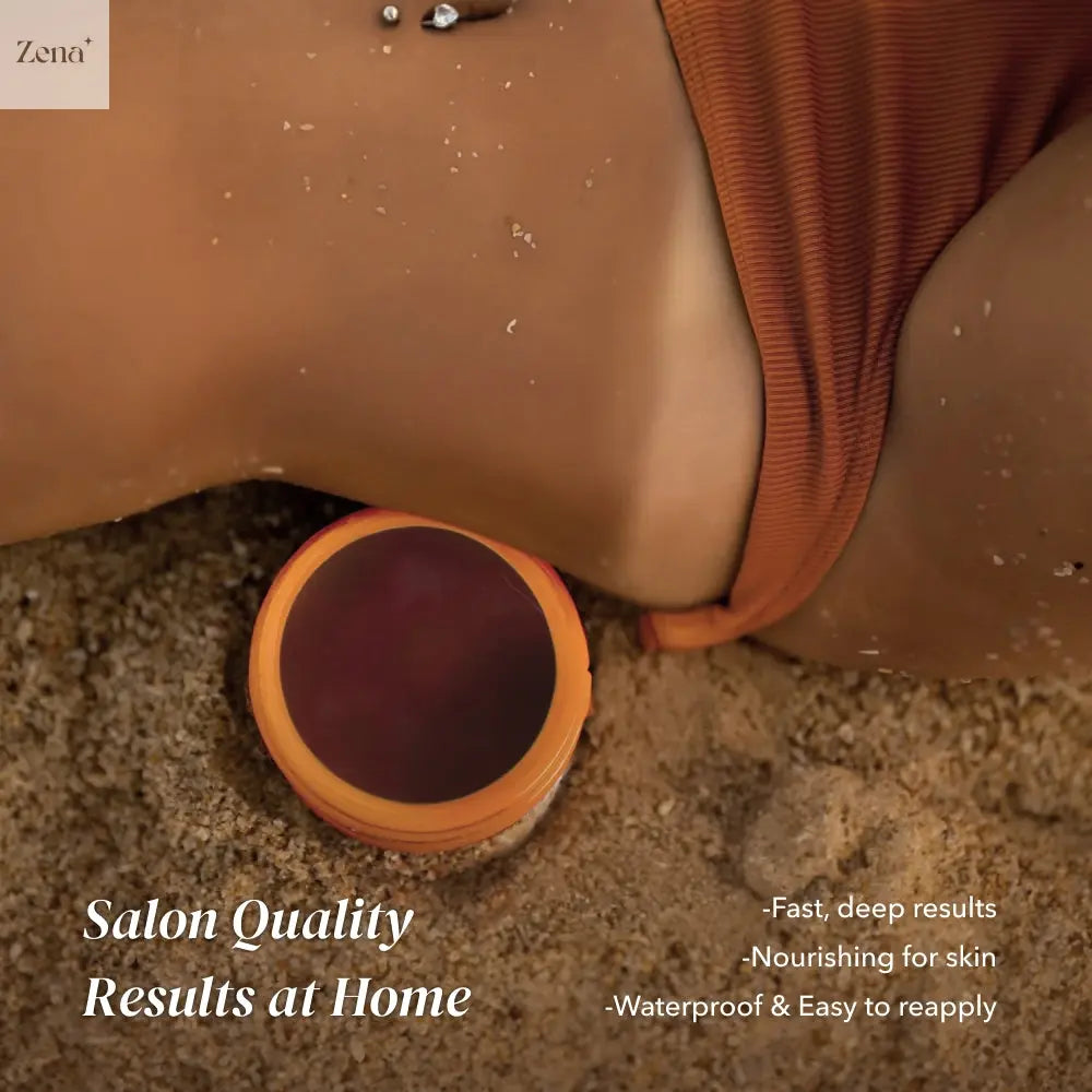 Sun-kissed Glow Tanning Gel-Cream ZenaMakeup