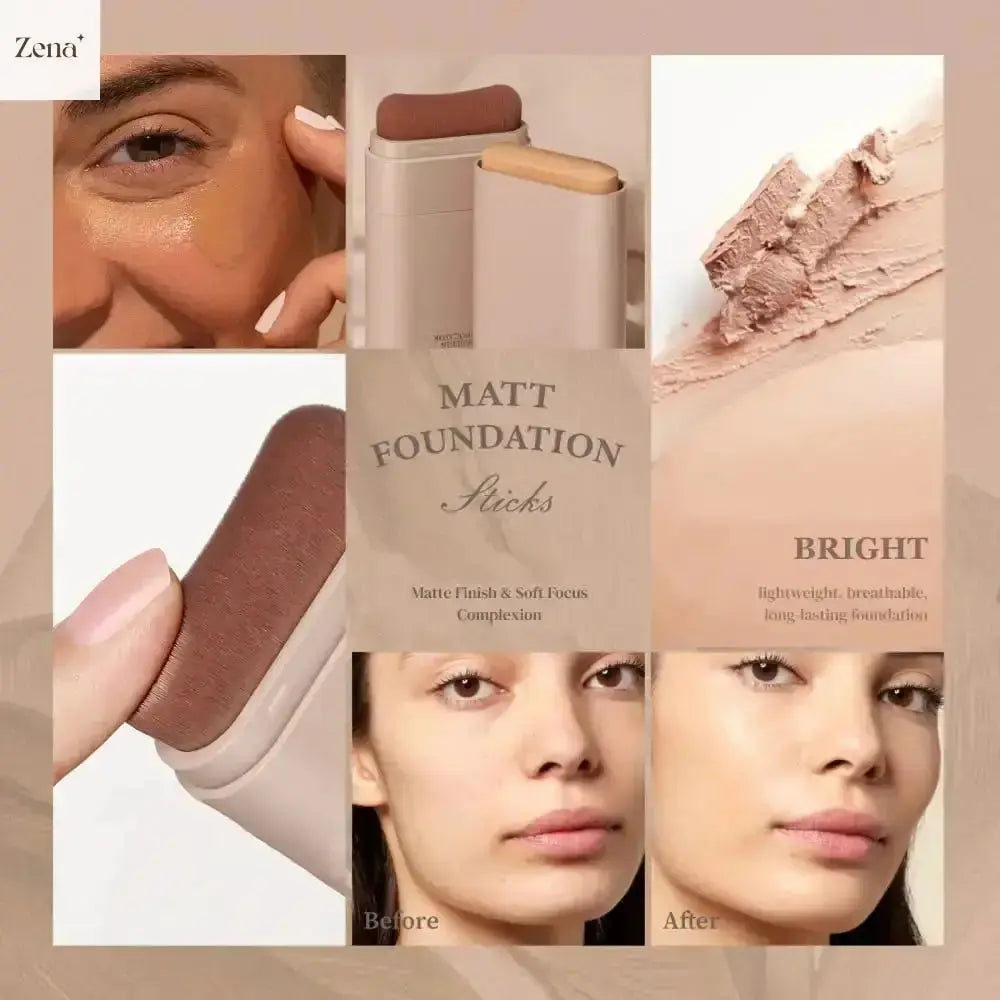 Traceless Matte Foundation Repair Stick ZenaMakeup