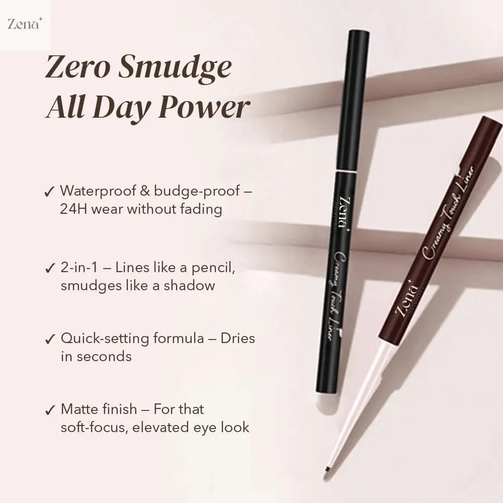 Ultra Slim Stay-on Eyeliner ZenaMakeup