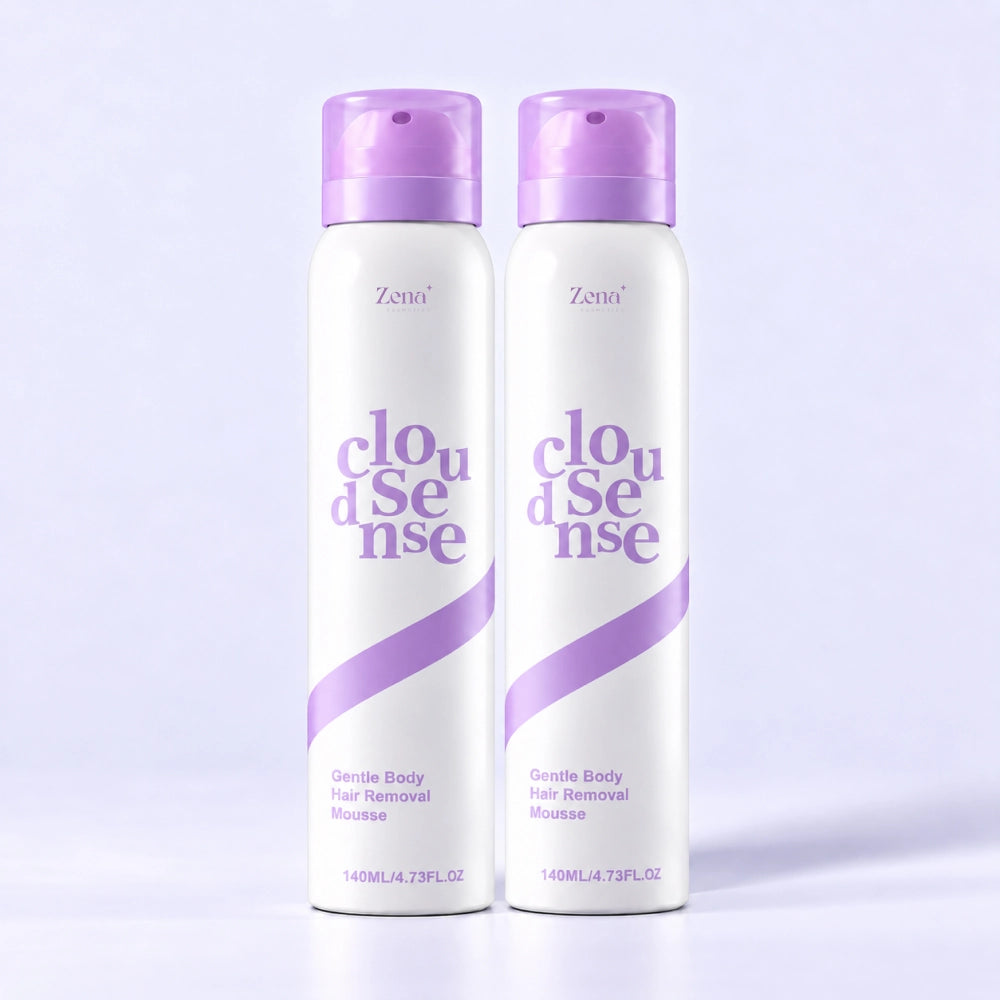Two Cans Of Body Hari Removal Mousses from Zena