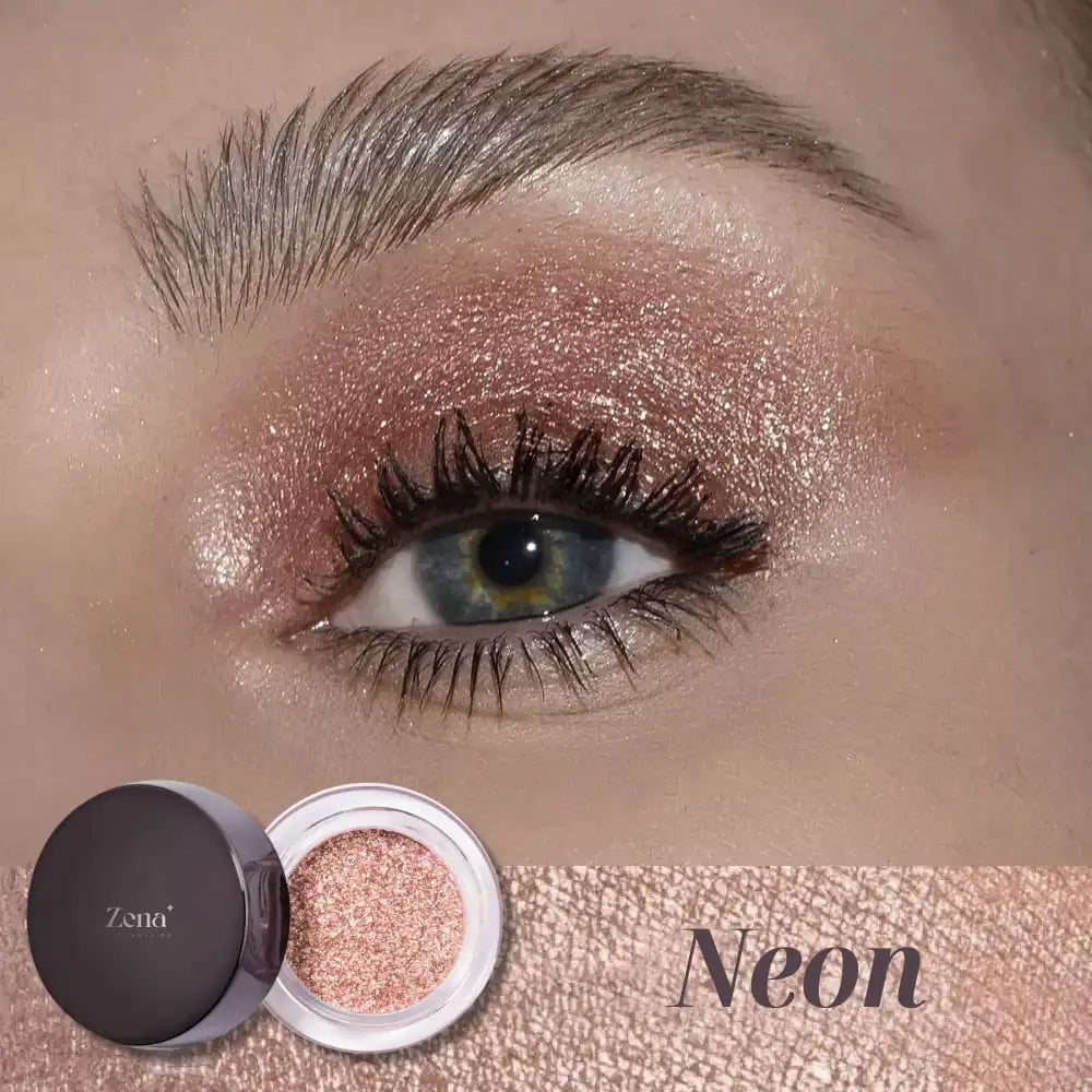 Buildable glitter eyeshadow cream for subtle to bold looks