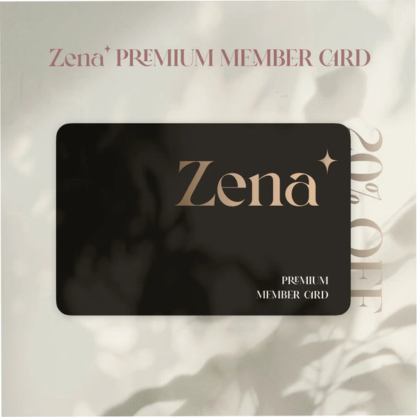 E-Card membro Premium Zena - Ombretto GRATUITO e sconto del 20% sullo sconto a vita 