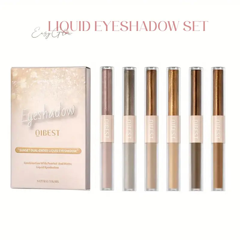 Liquid Dual-end EasyGlow Eyeshadow Set - Double Your Eye Sparkles Day & Night