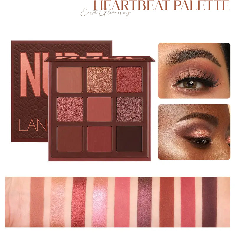 Vibrant pink eyeshadow palette for bold fashion statements