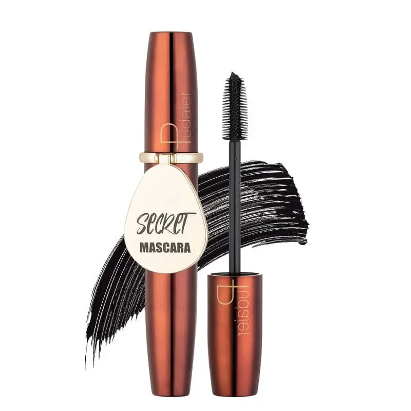 Mascara that complements heated eyelash curlers and eyelash combs