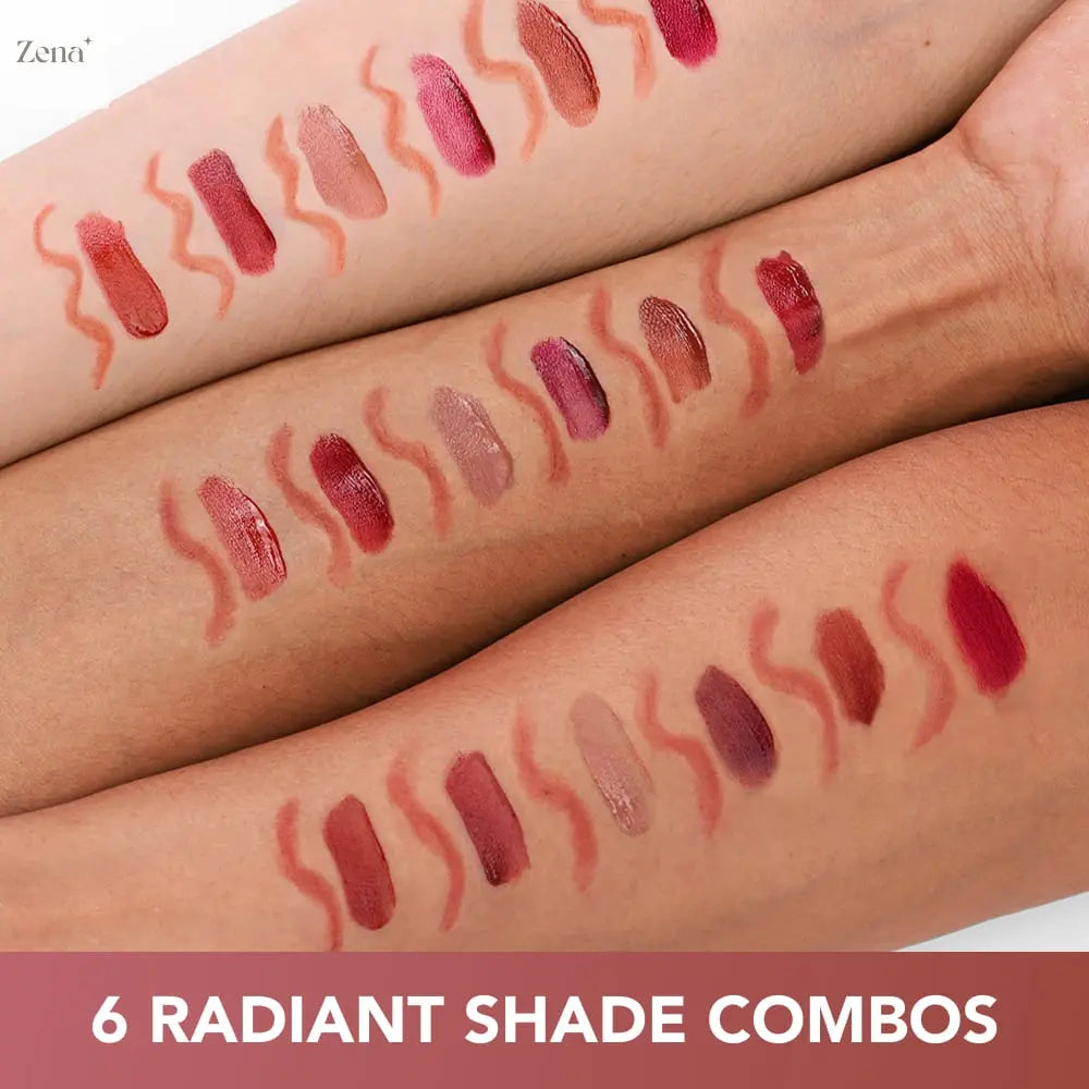 Glazed On Lip Contour & Gloss ZenaMakeup