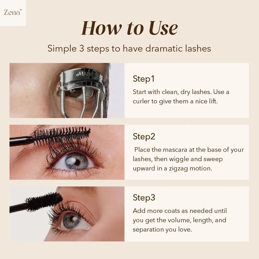 Iconic Lash Master Mascara ZenaMakeup