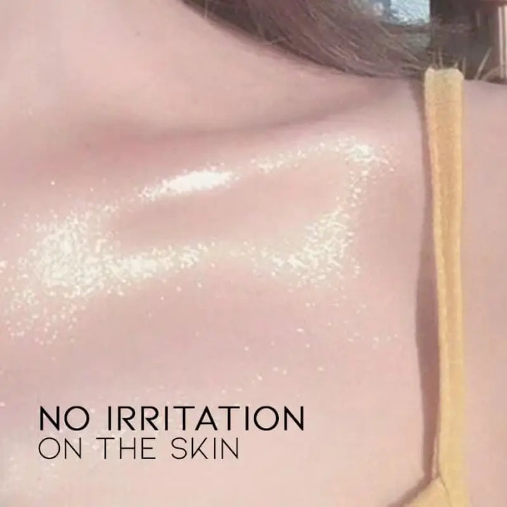 no irritation on the skin