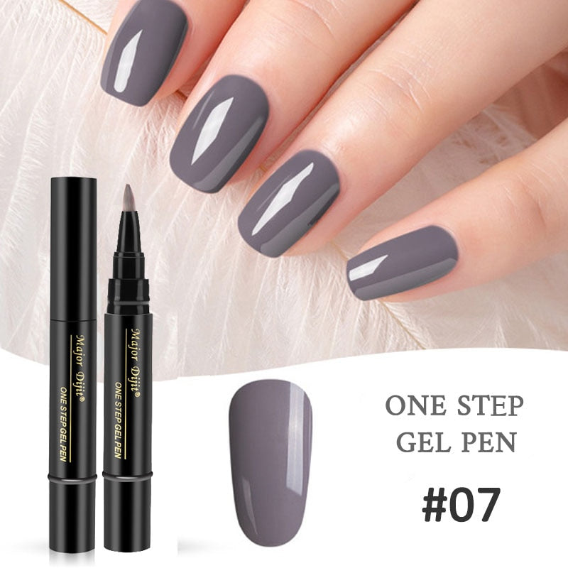 Luxury Gel Nail Polish Pen - Vibrant Elegance Set