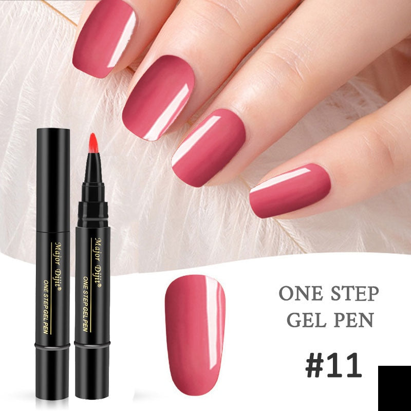 Luxury Gel Nail Polish Pen - Vibrant Elegance Set